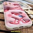 قاب گوشی iPhone 13 Pro Max آیفون طرح چاپ سه بعدی 3D پافر کارتونی محافظ لنز دار کد 469
