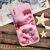 قاب گوشی iPhone X - iPhone XS آیفون طرح چاپ سه بعدی 3D پافر کارتونی محافظ لنز دار کد 450