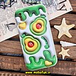 قاب گوشی iPhone X - iPhone XS آیفون طرح چاپ سه بعدی 3D پافر کارتونی محافظ لنز دار کد 454