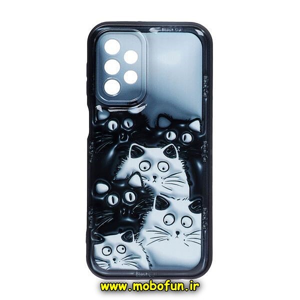 قاب گوشی Galaxy A13 4G سامسونگ طرح چاپ سه بعدی 3D پافر کارتونی محافظ لنز دار کد 551