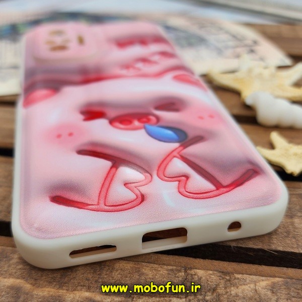 قاب گوشی Redmi Note 10 Pro 4G - Redmi Note 10 Pro Max شیائومی طرح چاپ سه بعدی 3D پافر کارتونی محافظ لنز دار کد 493