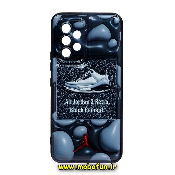 قاب گوشی Galaxy A53 5G سامسونگ طرح چاپ سه بعدی 3D پافر اسپرت محافظ لنز دار کد 568