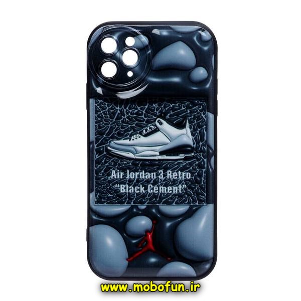 قاب گوشی iPhone 11 Pro Max آیفون طرح چاپ سه بعدی 3D پافر اسپرت محافظ لنز دار کد 503