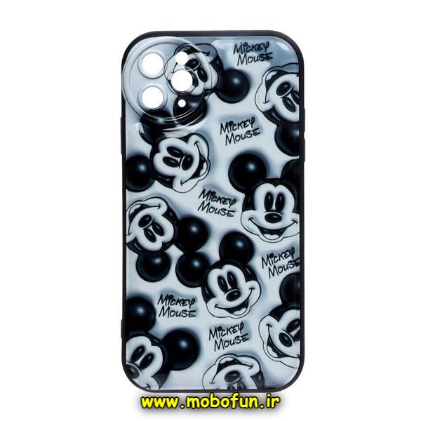 قاب گوشی iPhone 11 Pro Max آیفون طرح چاپ سه بعدی 3D پافر کارتونی محافظ لنز دار کد 504