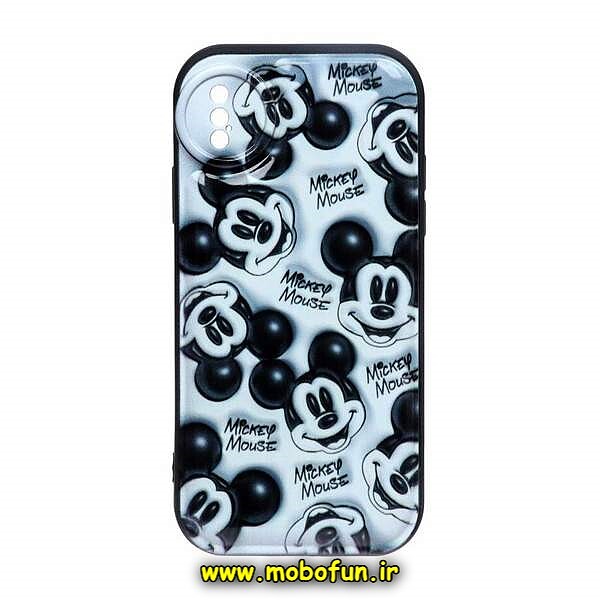 قاب گوشی iPhone X - iPhone XS آیفون طرح چاپ سه بعدی 3D پافر کارتونی محافظ لنز دار کد 461