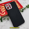 قاب گوشی iPhone 12 Pro Max آیفون سیلیکونی متال کیس محافظ لنزدار مشکی کد 573