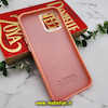 قاب گوشی iPhone 12 Pro Max آیفون سیلیکونی متال کیس گلبهی کد 575