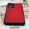 قاب گوشی Galaxy A33 5G سامسونگ طرح چرمی ساده محافظ لنزدار PAL Prime قرمز کد 418