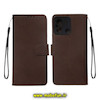 کیف گوشی Redmi 12C شیائومی مگنتی طرح چرم کتابی محافظ لنزدار قهوه ای کد 6