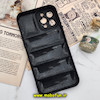قاب گوشی iPhone 12 Pro Max سامسونگ سیلیکون ژله ای پافر PC زیر بسته محافظ لنز دار مشکی کد 585