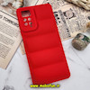 قاب گوشی Redmi Note 11 Pro 4G Global - Redmi Note 11 Pro 5G Global - Redmi Note 11E Pro 5G شیائومی سیلیکون ژله ای پافر PC زیر بسته محافظ لنز دار قرمز کد 484
