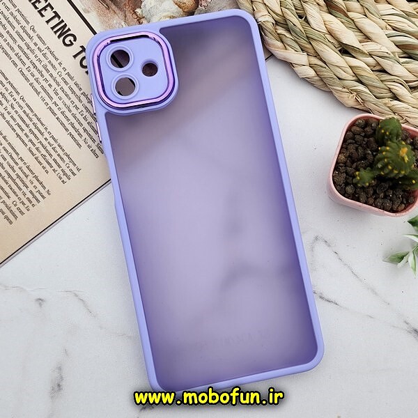 قاب گوشی Galaxy A04 - Galaxy M13 5G سامسونگ پشت مات متال کیس دور سیلیکونی محافظ لنزدار یاسی کد 125