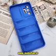 قاب گوشی Galaxy A04S سامسونگ سیلیکون ژله ای پافر PC زیر بسته محافظ لنز دار آبی کاربنی کد 147