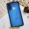 قاب گوشی Galaxy A10S سامسونگ پشت مات متال کیس دور سیلیکونی محافظ لنزدار سرمه ای کد 574