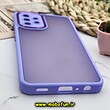 قاب گوشی Galaxy A32 4G سامسونگ پشت مات متال کیس دور سیلیکونی محافظ لنزدار یاسی کد 803