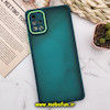 قاب گوشی Galaxy A51 سامسونگ پشت مات متال کیس دور سیلیکونی محافظ لنزدار سبز کد 769