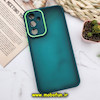 قاب گوشی Galaxy A54 5G سامسونگ پشت مات متال کیس دور سیلیکونی محافظ لنزدار سبز کد 100