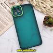 قاب گوشی iPhone 11 Pro Max آیفون پشت مات متال کیس دور سیلیکونی محافظ لنزدار سبز کد 516