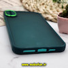 قاب گوشی iPhone X - iPhone XS آیفون پشت مات متال کیس دور سیلیکونی محافظ لنزدار سبز کد 477
