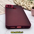 قاب گوشی Redmi 9C - Redmi 10A - Poco C3 شیائومی پشت مات متال کیس دور سیلیکونی محافظ لنزدار زرشکی کد 303