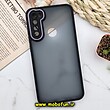 قاب گوشی Redmi Note 8 - Redmi Note 8 2021 شیائومی پشت مات متال کیس دور سیلیکونی محافظ لنزدار مشکی کد 771