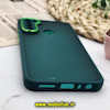 قاب گوشی Redmi Note 8 - Redmi Note 8 2021 شیائومی پشت مات متال کیس دور سیلیکونی محافظ لنزدار سبز کد 772