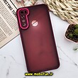 قاب گوشی Redmi Note 8 - Redmi Note 8 2021 شیائومی پشت مات متال کیس دور سیلیکونی محافظ لنزدار زرشکی کد 774