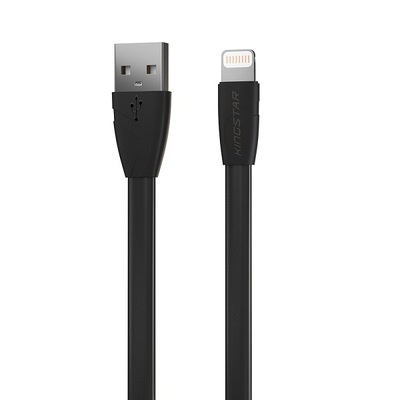 کابل تبدیل USB به لایتنینگ Lightning آیفون کینگ استار فلت مدل K112i طول 120 سانتی متر