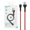کابل شارژ USB به MicroUSB کینگ استار KingStar مدل K24A طول 1 متر