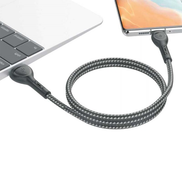 کابل شارژ USB به Lightning لایتنینگ آیفون کینگ استار KingStar مدل K24i طول 1 متر کد 140959
