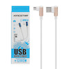 کابل شارژ گیمینگ USB به MicroUSB کینگ استار KingStar مدل K90A طول 110 سانتی متر