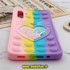 قاب گوشی Galaxy A04S سامسونگ سیلیکونی پاک کنی طرح گربه ای Lucky Cat آکواریومی پاپیت فیجت رنگین کمانی آبرنگی پاستیلی کد 154