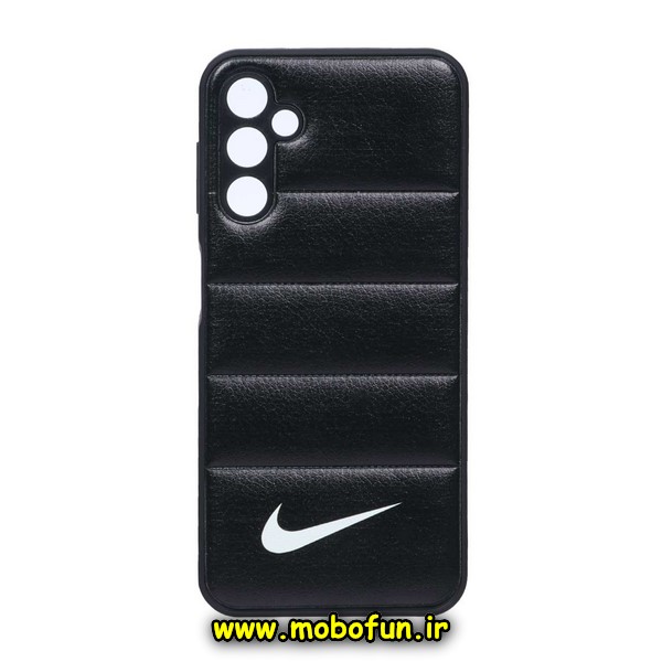 قاب گوشی Galaxy A04S سامسونگ طرح دار پافر چرمی محافظ لنز دار نایکی nike کد 160