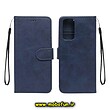کیف گوشی Galaxy A53 5G سامسونگ مگنتی طرح چرم کتابی سرمه ای کد 607