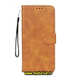 کیف گوشی Poco X4 Pro 5G شیائومی مگنتی طرح چرم کتابی عسلی کد 599