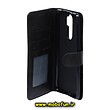 کیف گوشی Redmi Note 8 Pro شیائومی مگنتی طرح چرم کتابی مشکی کد 687