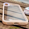 قاب گوشی iPhone X - iPhone XS آیفون اورجینال Pro Camera طرح پشت طلق شفاف دور سیلیکونی محافظ لنز دار گلبهی کد 489
