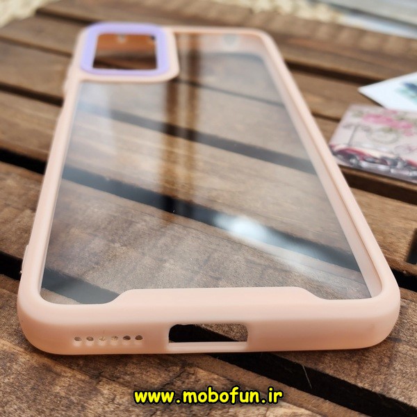 قاب گوشی Redmi Note 11 Pro 4G Global - Redmi Note 11 Pro 5G Global - Redmi Note 11E Pro 5G شیائومی اورجینال Pro Camera طرح پشت طلق شفاف دور سیلیکونی محافظ لنز دار گلبهی کد E18-170462