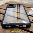قاب گوشی Galaxy A13 4G سامسونگ اورجینال Pro Camera طرح پشت طلق شفاف دور سیلیکونی محافظ لنز دار مشکی کد 597