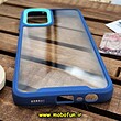 قاب گوشی Galaxy A13 4G سامسونگ اورجینال Pro Camera طرح پشت طلق شفاف دور سیلیکونی محافظ لنز دار سرمه ای کد 599