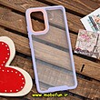 قاب گوشی Galaxy A32 4G سامسونگ اورجینال Pro Camera طرح پشت طلق شفاف دور سیلیکونی محافظ لنز دار یاسی کد 832