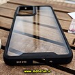 قاب گوشی Galaxy A33 5G سامسونگ اورجینال Pro Camera طرح پشت طلق شفاف دور سیلیکونی محافظ لنز دار مشکی کد 434