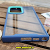 قاب گوشی Galaxy S23 Ultra سامسونگ اورجینال Pro Camera طرح پشت طلق شفاف دور سیلیکونی محافظ لنز دار سرمه ای کد 96