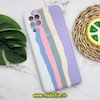 قاب گوشی Galaxy A22 4G - Galaxy M32 4G سامسونگ سیلیکونی اورجینال آبرنگی رنگین کمانی پاک کنی درجه یک زیربسته محافظ لنز دار کد 647