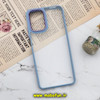 قاب گوشی Redmi Note 10 4G - Redmi Note 10S - Poco M5S شیائومی شیائومی اورجینال متال کیس Metal طرح پشت طلق شفاف دور سیلیکونی آبی فیلی کد 476