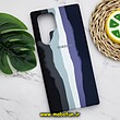 قاب گوشی Galaxy S22 Ultra سامسونگ سیلیکونی اصلی اورجینال رنگین کمانی پاک کنی درجه یک زیربسته کد 280