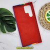 قاب گوشی Galaxy S22 Ultra سامسونگ سیلیکونی اصلی اورجینال رنگین کمانی پاک کنی درجه یک زیربسته کد 282