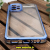 قاب گوشی Galaxy A23 4G سامسونگ طرح پشت طلق شیشه ای شفاف اورجینال برند FASHION CASE آبی براق کد 407