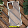 قاب گوشی Galaxy A33 5G سامسونگ طرح پشت طلق شیشه ای شفاف اورجینال برند FASHION CASE نقره ای کد 444