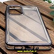 قاب گوشی Galaxy A33 5G سامسونگ طرح پشت طلق شیشه ای شفاف اورجینال برند FASHION CASE مشکی یاقوتی کد 447